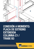 Conexión a Cortante: Atornillada con Doble Ángulo. Trabe B1/Viga B1B