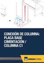 Conexión a Cortante: Atornillada con Doble Ángulo. Trabe B1/Viga B1B