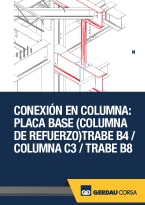 Conexión a Cortante: Atornillada con Doble Ángulo. Trabe B1/Viga B1B