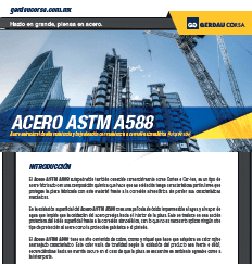Ficha Técnica Acero ASTM A588