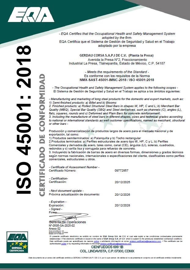 ISO 9001:2015 / ISO 14001:2015