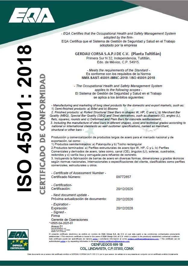 ISO 9001:2015 / ISO 14001:2015