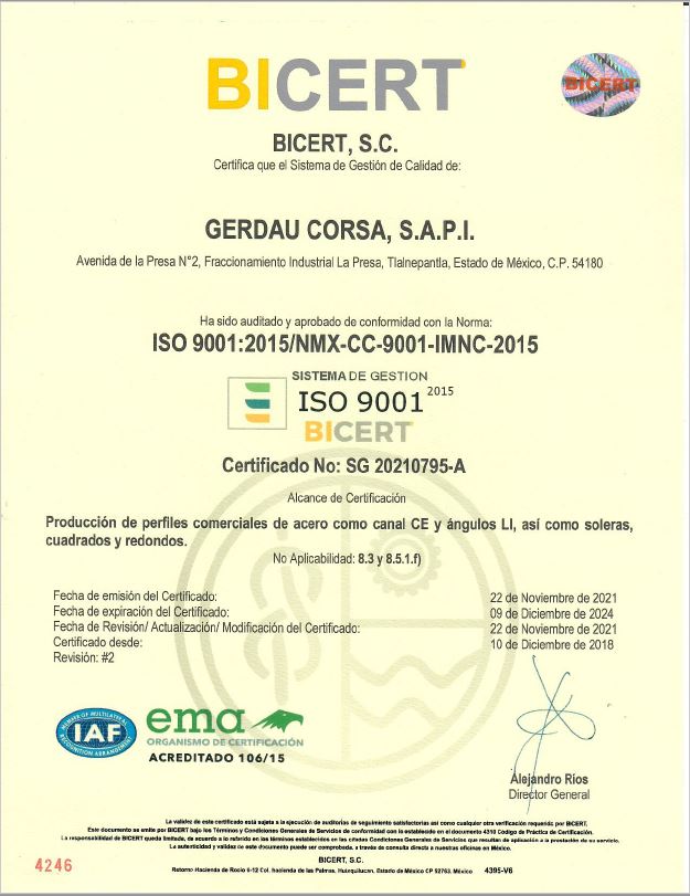 Thumb ISO 9001 LA presa 2022