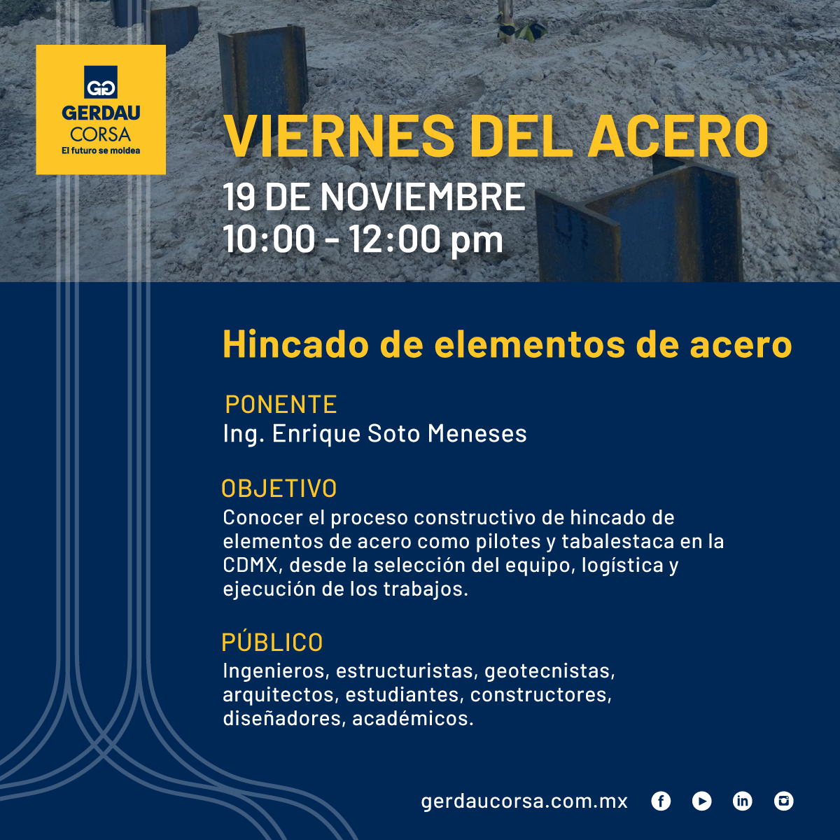 Presentación Hincado de elementos de Acero. 